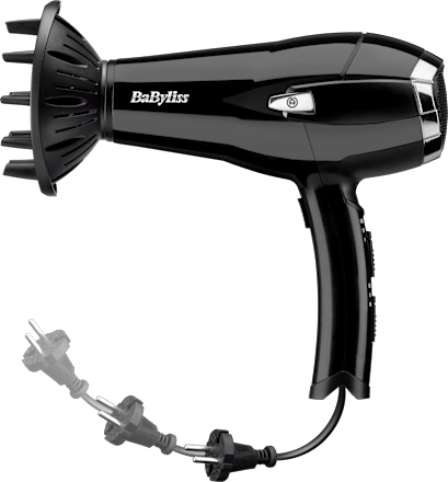 Föhn Cordkeeper 2000 mit Kabeleinzug BaByliss