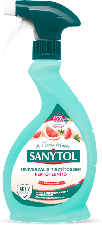 Fertőtlenítő felülettisztító spray univerzális, grapefruit illattal SANYTOL