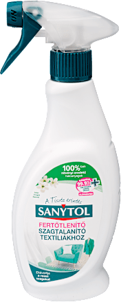 Fertőtlenítő és szagtalanító textil spray SANYTOL