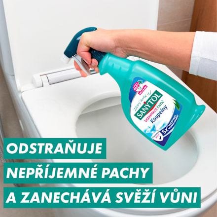 dezinfekční čistič koupelny ve spreji SANYTOL