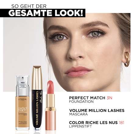 Mascara Volume Million Lashes Balm 01 Noir L'ORÉAL PARiS