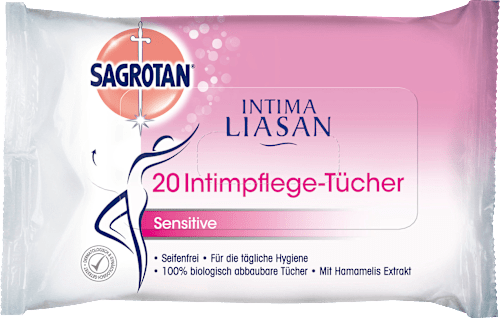 Pflegetücher Sensitive INTIMA LIASAN