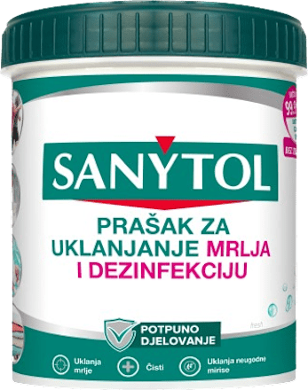 Dezinfekcijsko sredstvo za uklanjanje mrlja u prahu SANYTOL