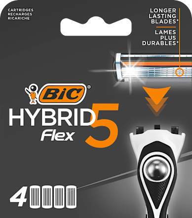 Rasierklingen Hybrid Flex 5 BIC