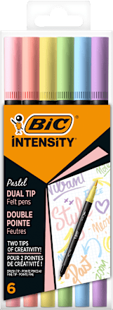 Флумастери с двоен връх Intensity BIC