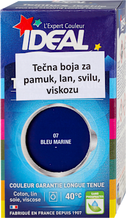 Boja za tkaninu Ideal