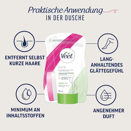 In-Dusch Haarentfernungscreme Veet