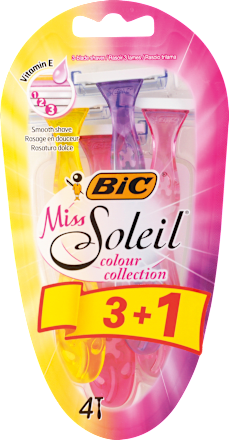 Miss Soleil jednokratni brijač za žene 3+1 BIC