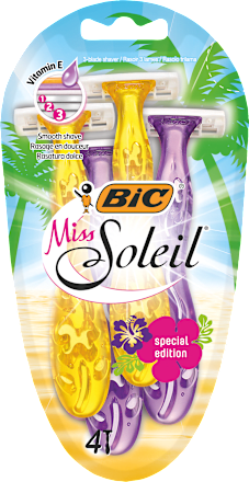 Miss Soleil ženski brijači sa 3 oštrice, special edition BIC