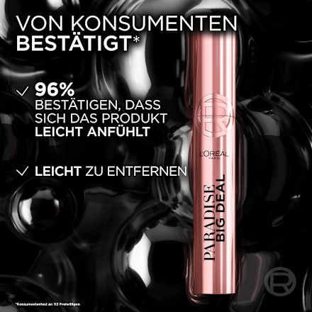 Mascara Paradise Big Deal Schwarz  L'ORÉAL PARiS