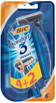 Rasoio usa e getta Comfort 3 Pivot BIC