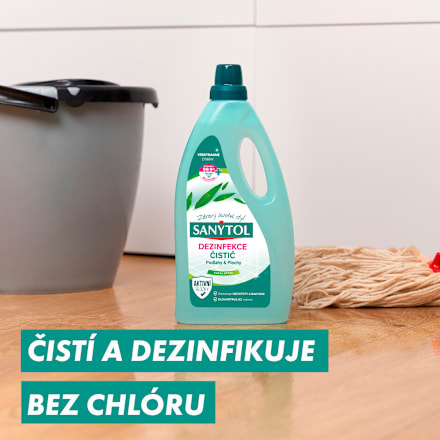 dezinfekční čistič na podlahy eukalyptus SANYTOL