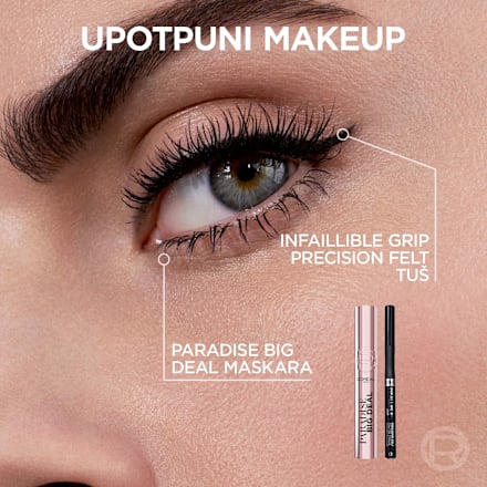 Paradise Big Deal maskara – Black L'ORÉAL PARiS