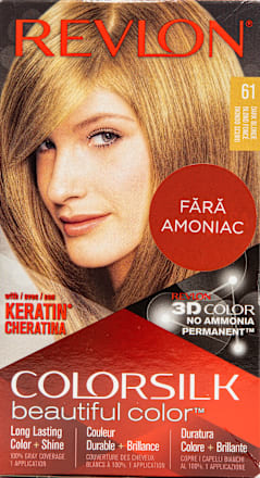 Vopsea permanentă 61 dark blonde REVLON