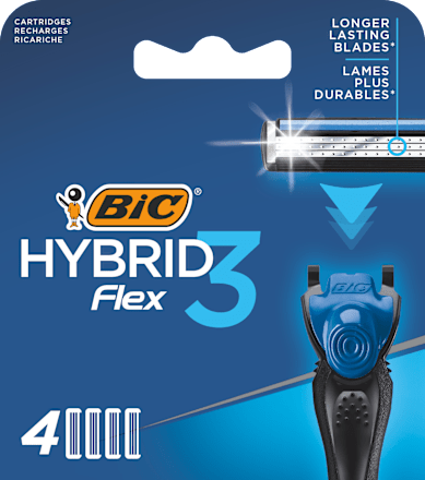 Lame ricambio Hybrid Flex 3 BIC
