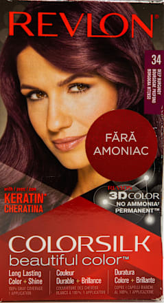 Vopsea permanentă 34 deep burgundy REVLON