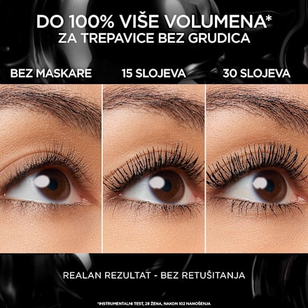 Paradise Big Deal maskara – Black L'ORÉAL PARiS