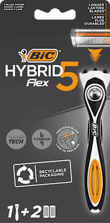 Rasoio e lame ricambio Hybrid Flex 5 BIC