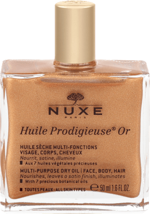 Multifunkčný suchý olej s trblietkami Huile Prodigieuse Or NUXE