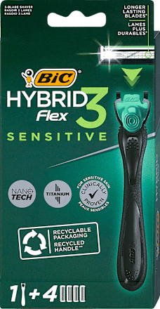 Hybrid Flex3 Sensitive drška + 4 dopune BIC