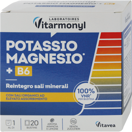 Potassio e magnesio + B6 Vitarmonyl