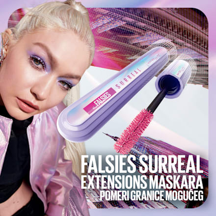 the FALSIES SURREAL maskara MAYBELLINE NEW YORK