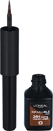 INFAILLIBLE GRIP 24H MATTE tečni ajlajner - 03 Marron L'ORÉAL PARiS