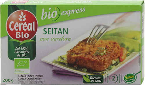 Burger di seitan con verdure BIO Céréal Bio
