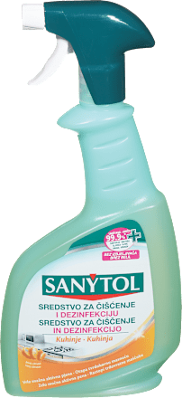 Sredstvo za čiščenje in dezinfekcijo za kuhinjo  SANYTOL