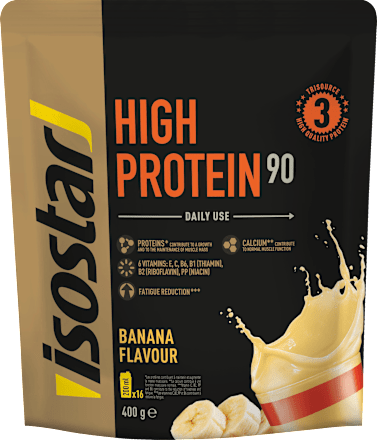 Proteinpulver High Protein 90 Bananengeschmack isostar