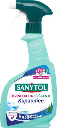 Sredstvo za čiščenje in dezinfekcijo za kopalnico  SANYTOL