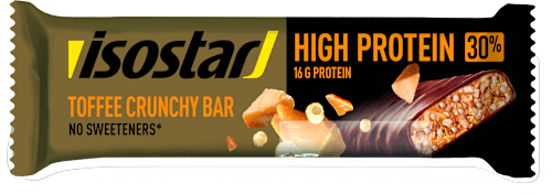 Barretta proteica 30% Toffee Crunchy isostar