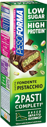 Barrette 2 pasti completi pistacchio PESOFORMA