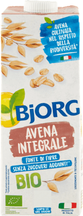 Bevanda vegetale a base di avena integrale BIO  BjORG