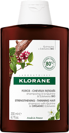 šampon na vlasy Chinin a bio Protěž alpská KLORANE