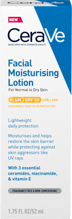hydratační pleťový krém SPF50 CeraVe