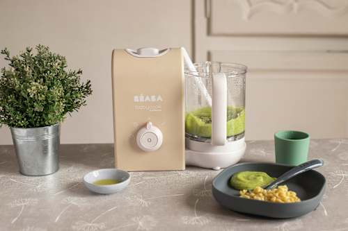 BABYCOOK EXPRESS aparat za pripremu hrane - bež, od 4+ meseci BÉABA