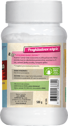 Soda oczyszczona gospodarcza The fabulous STARWAX