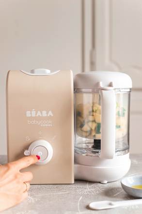 BABYCOOK EXPRESS aparat za pripremu hrane - bež, od 4+ meseci BÉABA