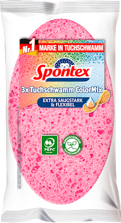 Tuchschwamm Color Mix Spontex