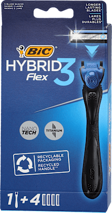 Hybrid Flex 3 brijač drška + 4 dopune BIC