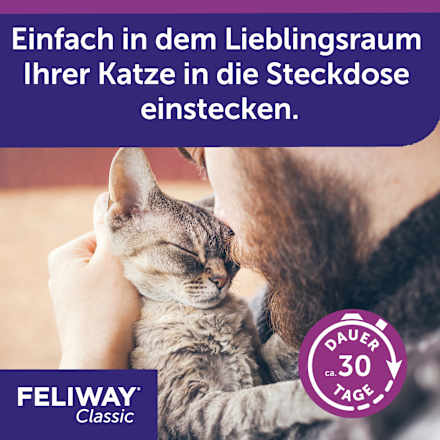 Pheromonverdampfer "Classic"  Starterset für Katzen Feliway
