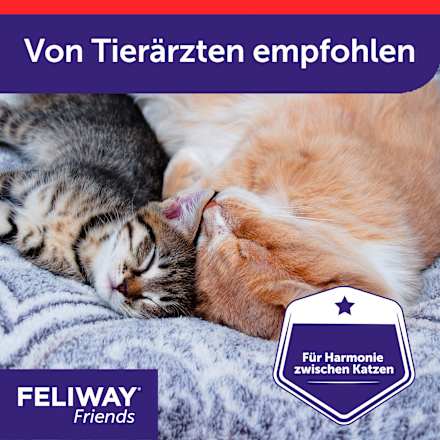 Pheromonverdampfer "Friends" Starterset für Katzen Feliway