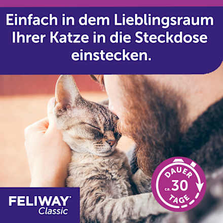 Nachfüllpack für Pheromonverdampfer "Classic" für Katzen (1 Stück) Feliway