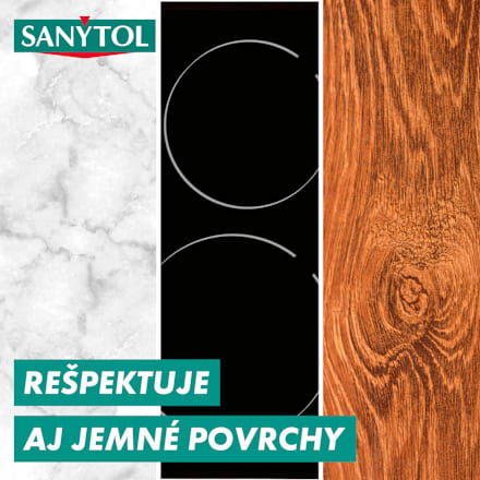 Dezinfekčný univerzálny čistiaci prostriedok vôňa eukalyptu SANYTOL