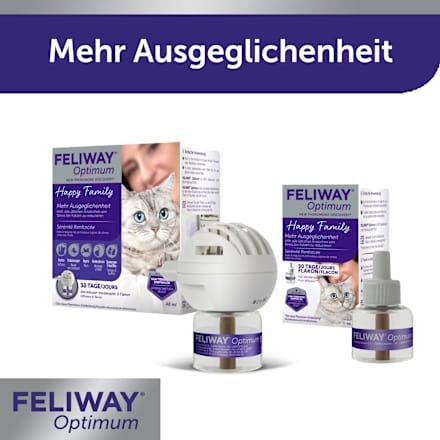 Pheromonverdampfer "Optimum" +Starterset für Katzen Feliway