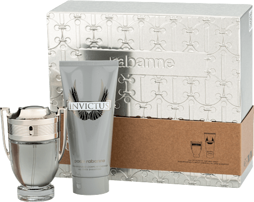Geschenkset Eau de Toilette + Duschgel Invictus Paco Rabanne