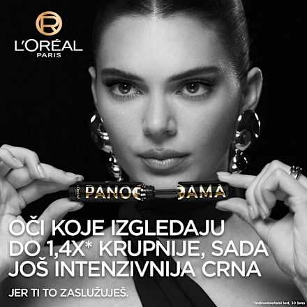 PANORAMA VOLUME MILLION LASHES maskara - All Night Black L'ORÉAL PARiS