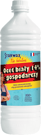 Ocet biały 14% gospodarczy The fabulous STARWAX