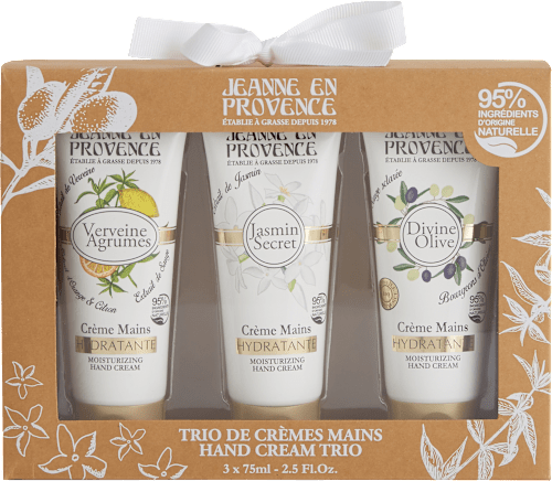 Set regalo trio creme mani JEANNE EN PROVENCE
